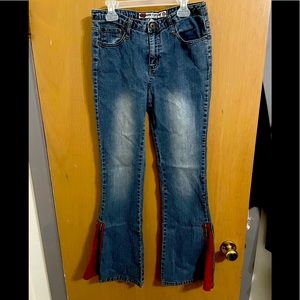 One Tuff Babe Flare jeans size 7/8